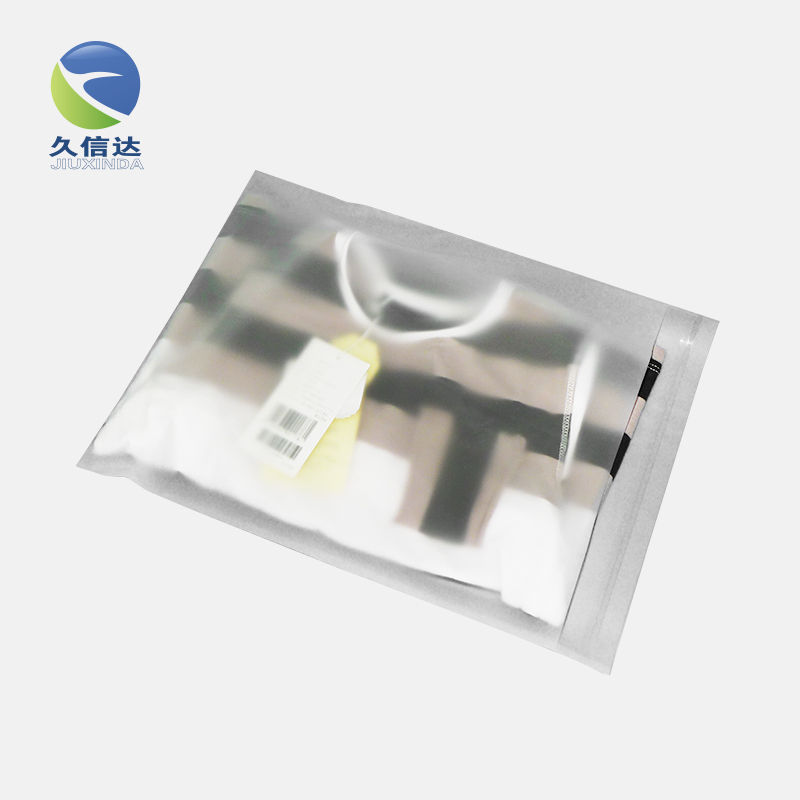 環保袋|98%可堆肥|可定製帶印(yìn)刷透明服裝包裝袋(圖(tú)1)