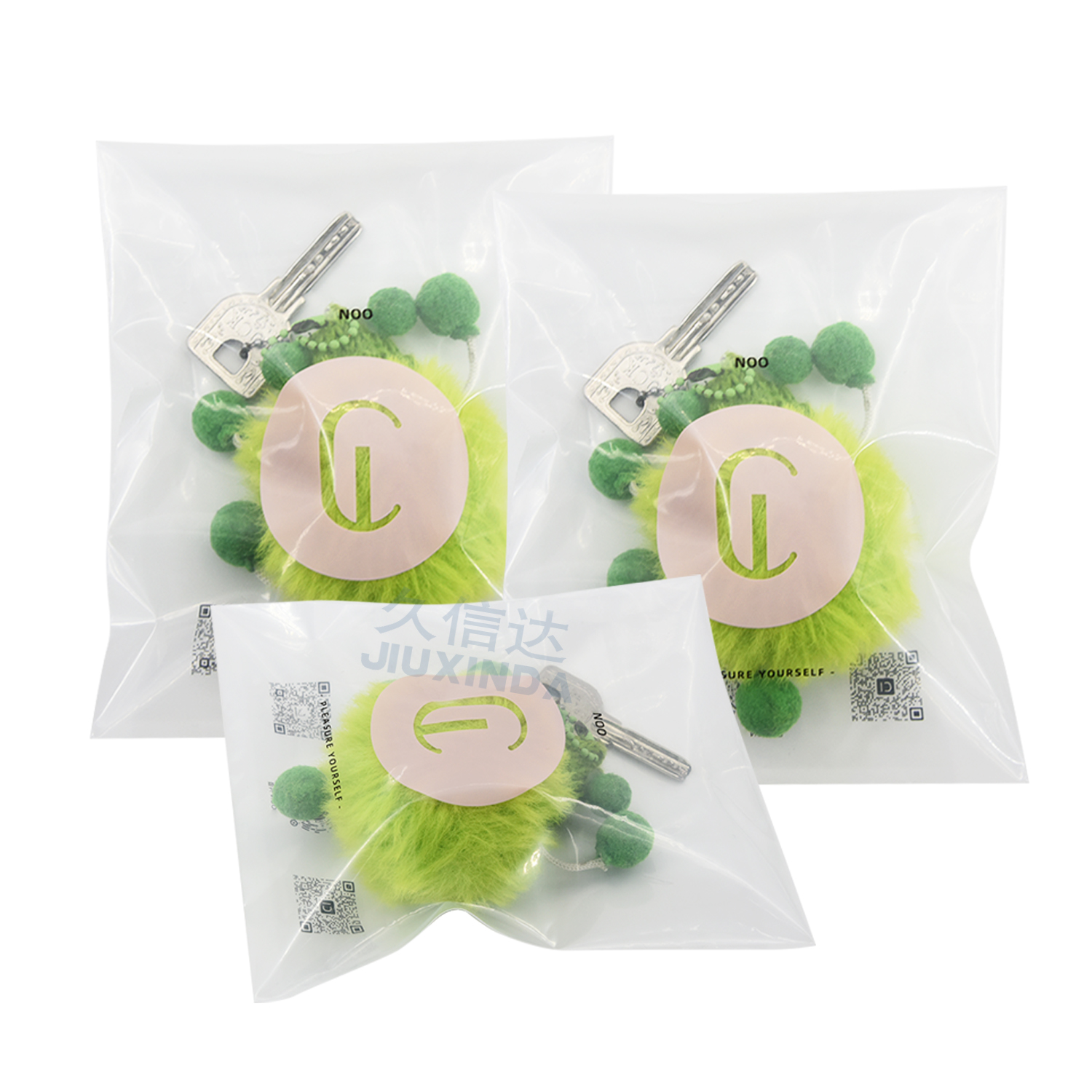 可回收(shōu)環保鑰匙扣(kòu)包裝袋定製(zhì)(圖6) 可回收環保鑰匙扣(kòu)包裝袋定製(圖6)