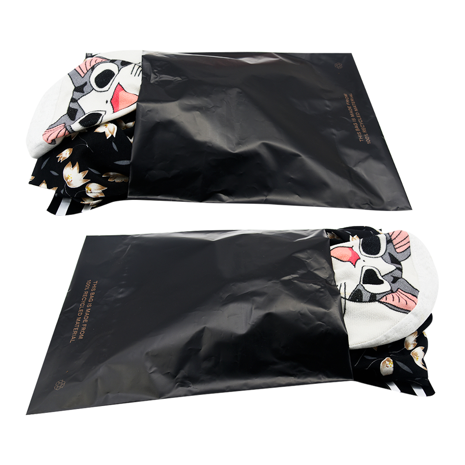 黑色可回收PE快遞袋定製（zhì）(圖8)