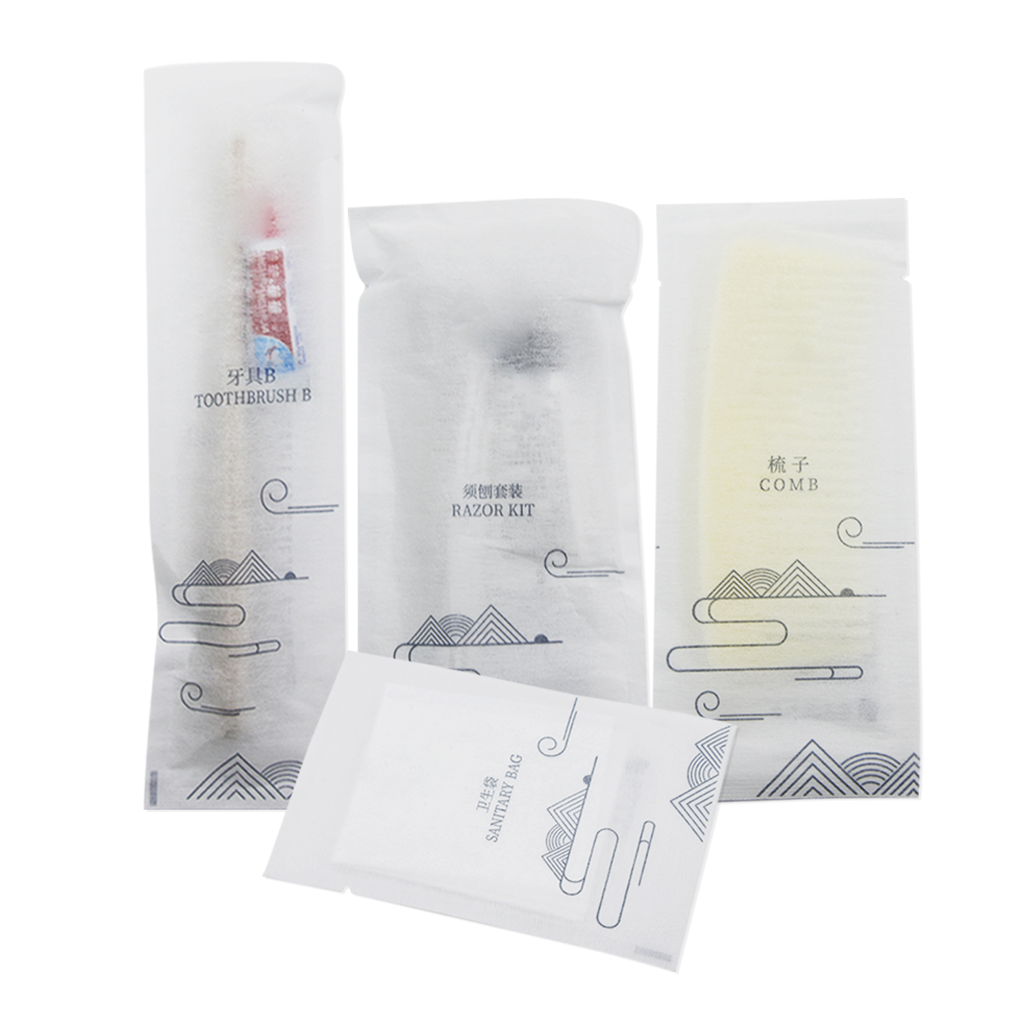 一次性洗(xǐ)漱用品纖維袋(圖5)